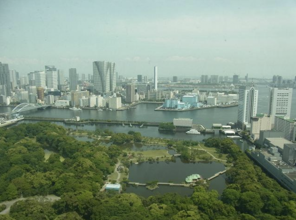 東京ツインパークスからの眺望