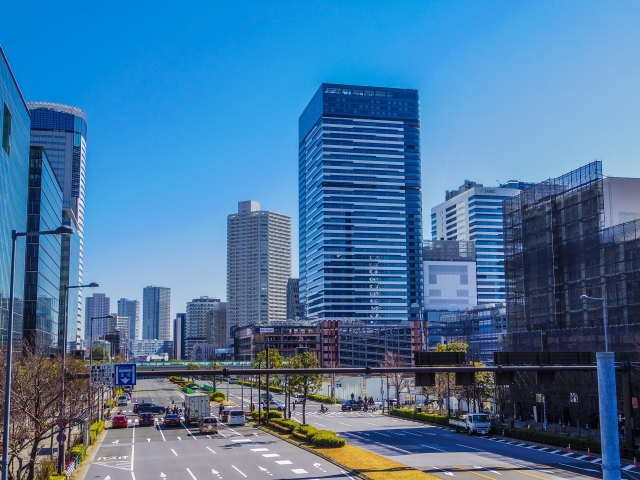 豊洲駅前