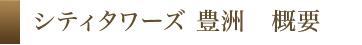 シティタワーズ豊洲 概要