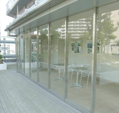 勝どきビュータワー 5F屋上デッキ