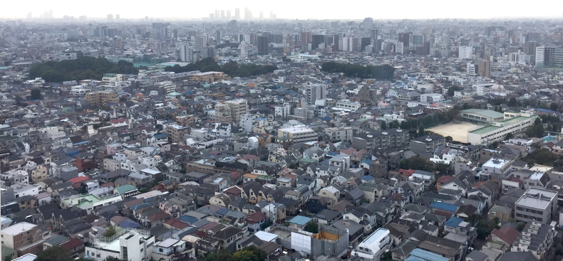 大崎ウエストシティタワーズ　大崎ウエストシティタワーズ 眺望例