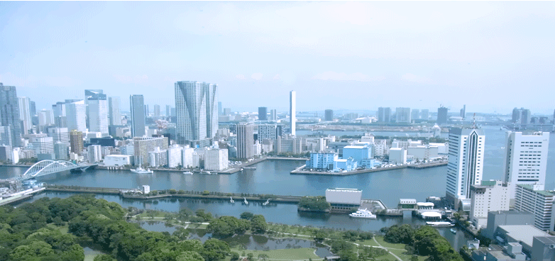 東京ツインパークス ライトウイング 眺望例